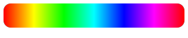 Rendered color gradient