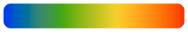 Rendered color gradient