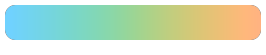 Rendered color gradient