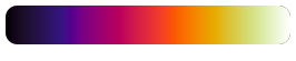 Rendered color gradient